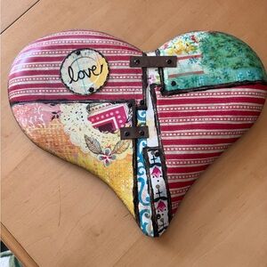Colorful Heart Wall Art